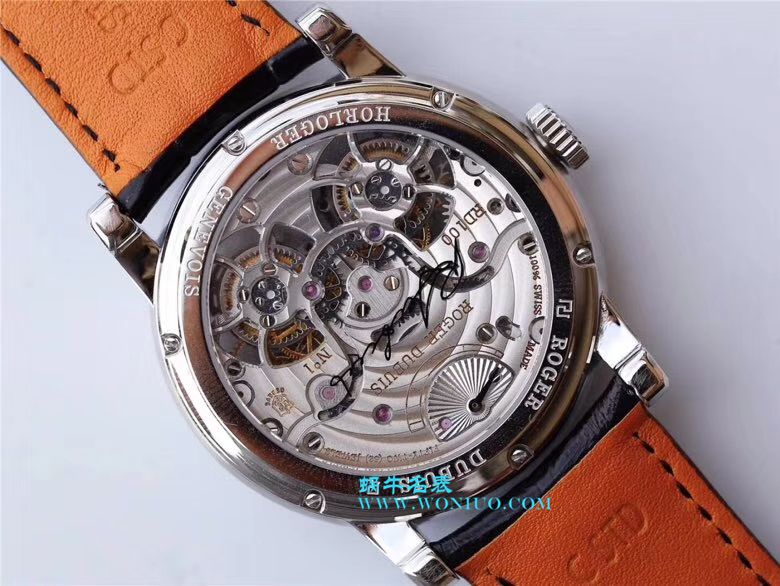 罗杰杜彼致敬系列真双陀飞轮 行业唯一一款搭载双飞轮的顶级复刻高仿腕表 / LJ022