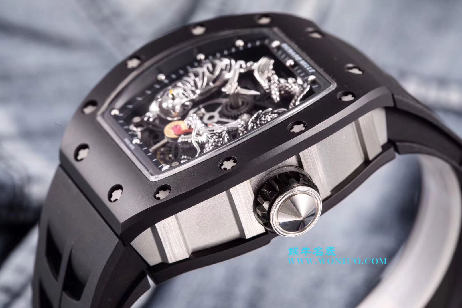 KV最强新作 RICHARD MILLE顶级复刻高仿理查德米尔RM051韩口进口陶瓷最强版 / KVRM051