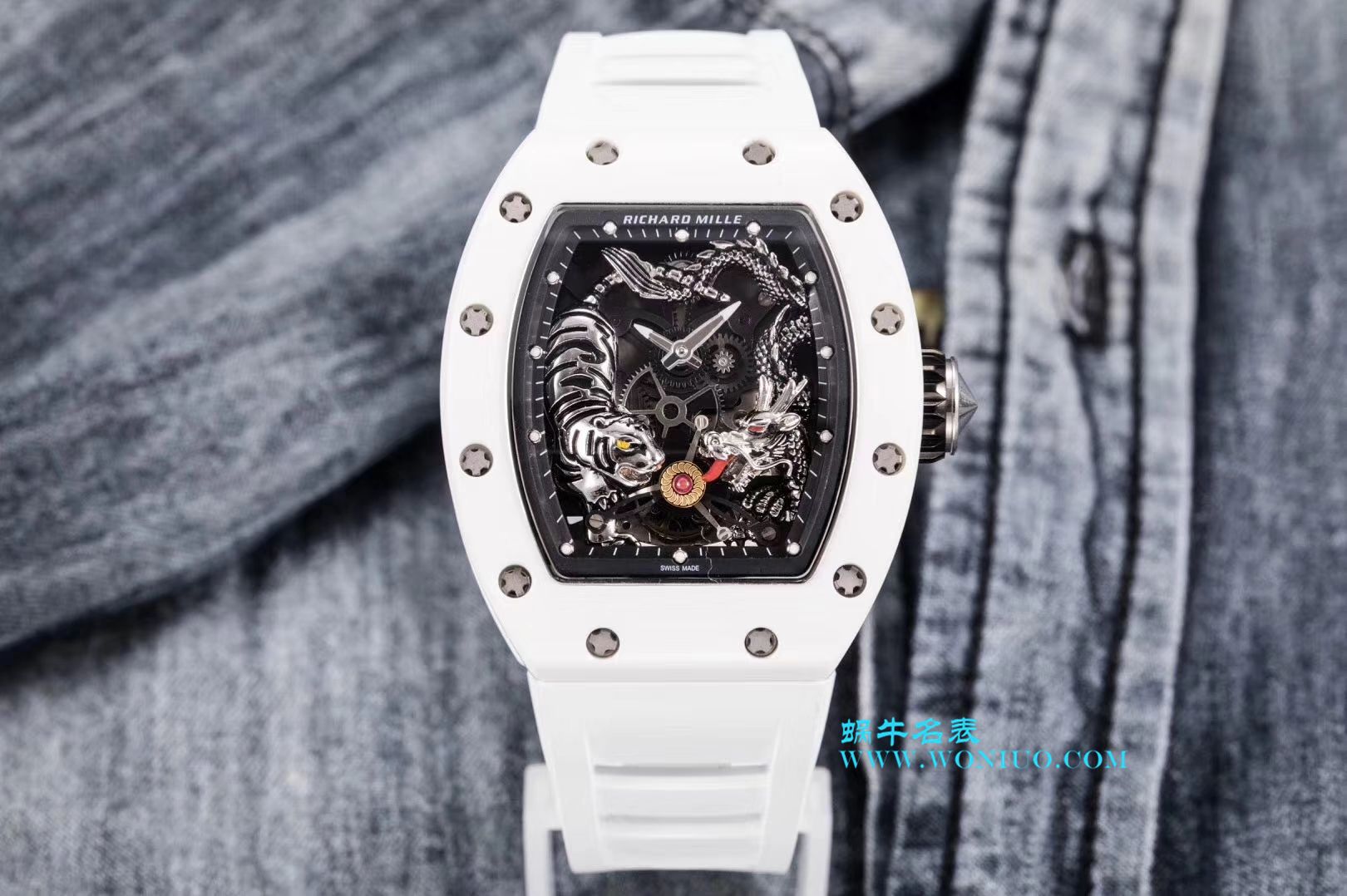 KV最强新作 RICHARD MILLE顶级复刻高仿理查德米尔RM051韩口进口陶瓷最强版 / KVRM051