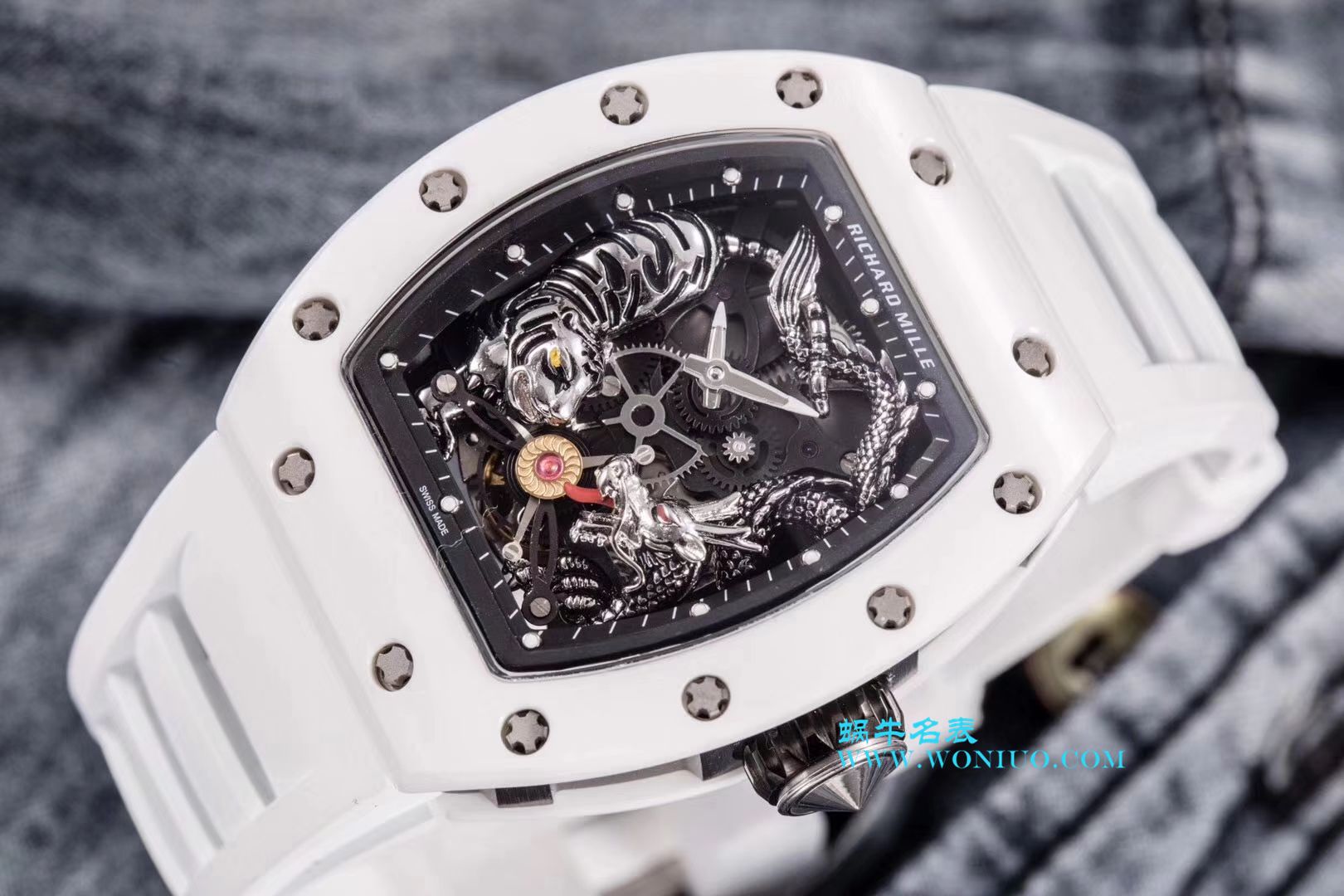 KV最强新作 RICHARD MILLE顶级复刻高仿理查德米尔RM051韩口进口陶瓷最强版 / KVRM051