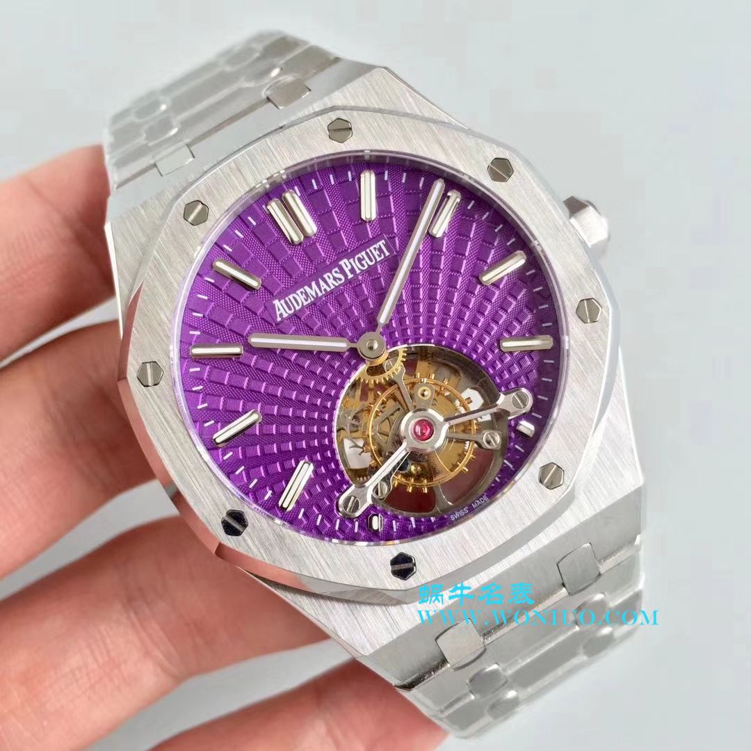 【R8一比一超A高仿】爱彼皇家橡树系列26522ST.OO.1220ST.01腕表、26522OR.OO.1220OR.01、26510ST.OO.1220ST.01陀飞轮手表 / AP137