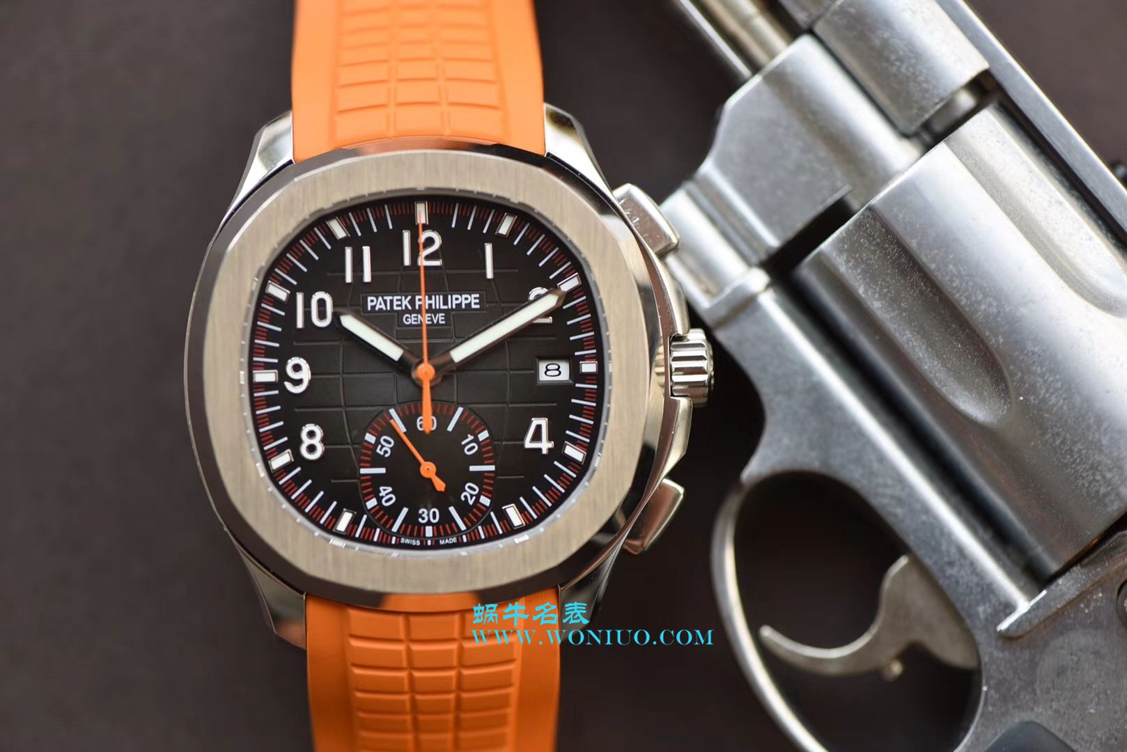 【YL一比一超A高仿手表】百达翡丽手雷AQUANAUT系列5968A-001腕表 