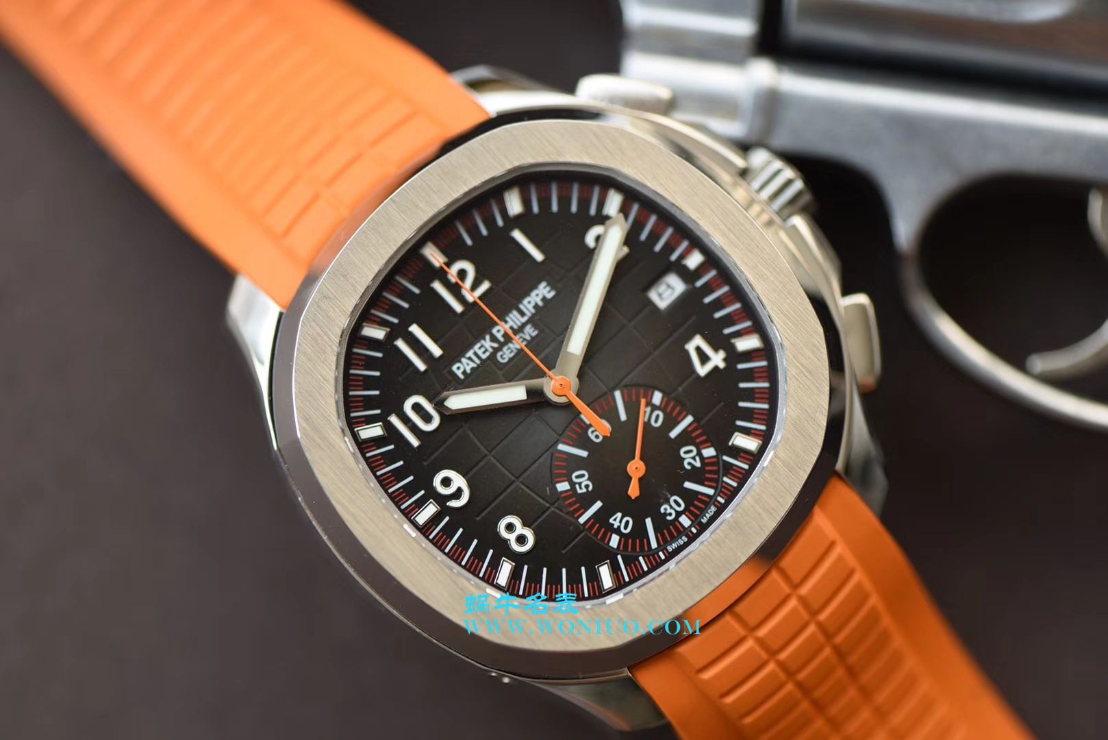 【YL一比一超A高仿手表】百达翡丽手雷AQUANAUT系列5968A-001腕表 