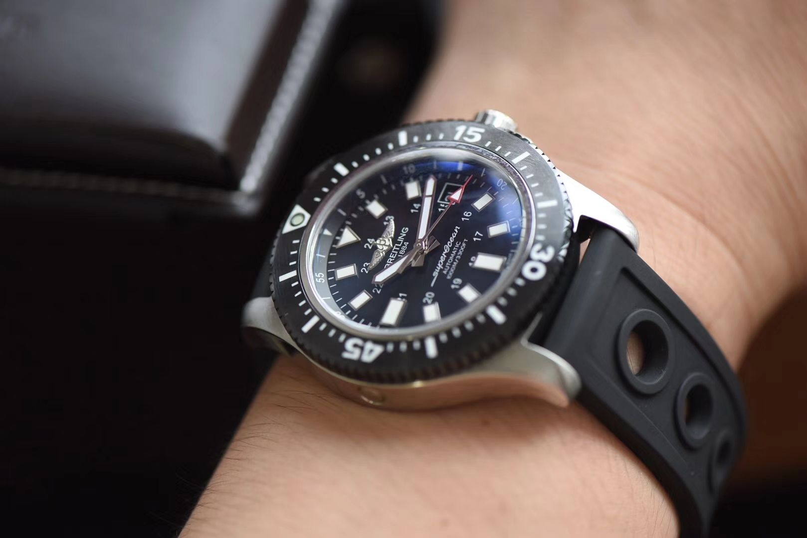 【原单正品、专柜验货】百年灵超级海洋系列Y1739316|C959|162A腕表、Y1739310|BF45|227S|A20SS.1腕表、M17393AN|BE92|227S|M20SS.1腕表 / BL086