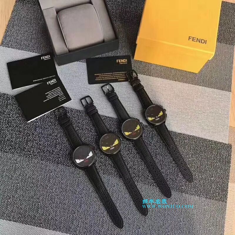 FENDI芬迪小怪兽石英计时男女中性手表（张艺兴同款） / Fendi990
