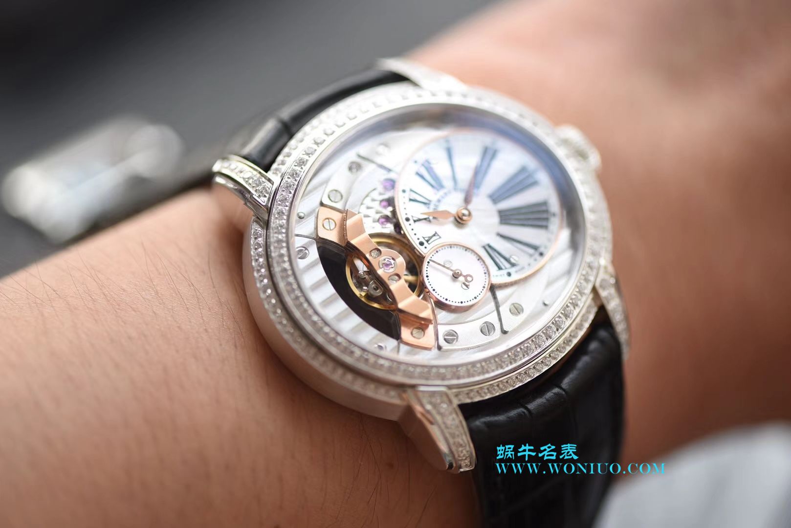 【V9一比一超A高仿手表】爱彼千禧系列15350OR.OO.D093CR.01、15350ST.OO.D002CR.01腕表 / AP135