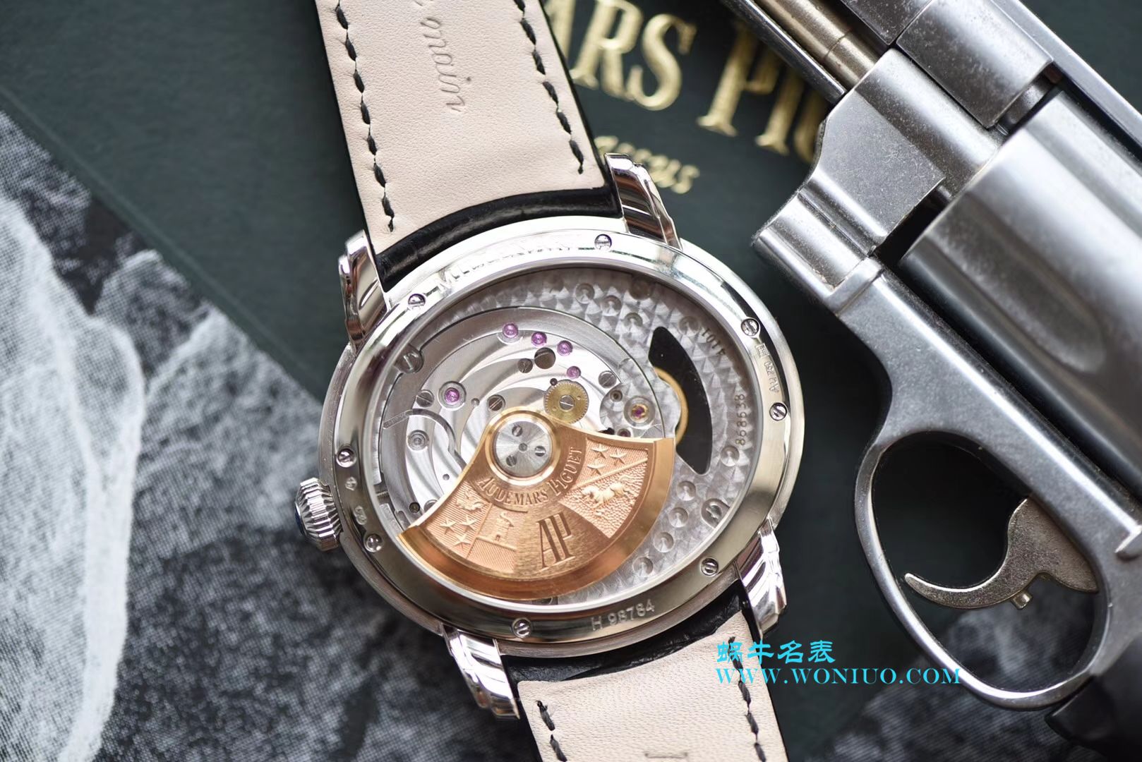 【V9一比一超A高仿手表】爱彼千禧系列15350OR.OO.D093CR.01、15350ST.OO.D002CR.01腕表 / AP135