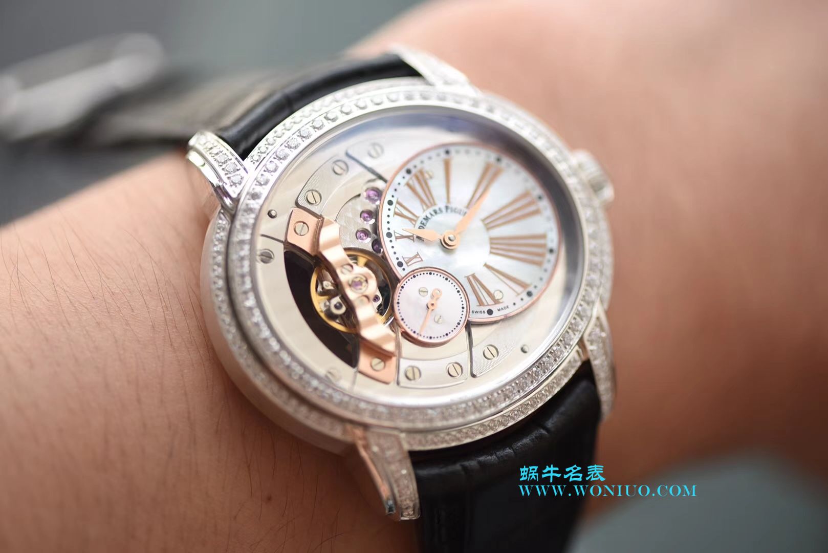 【V9一比一超A高仿手表】爱彼千禧系列15350OR.OO.D093CR.01、15350ST.OO.D002CR.01腕表 / AP135