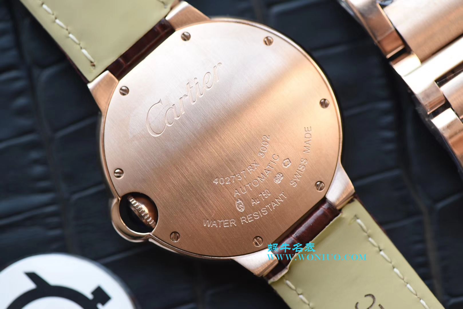 V9出品卡地亚枚金款蓝气球，又一顶级之选、33毫米、36mm白金玫瑰金女士腕表 / K161