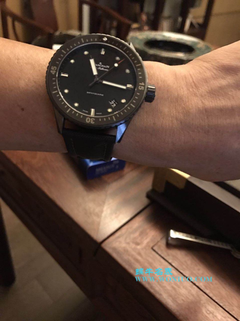 【GF一比一超A高仿手表】宝珀五十噚系列5000-1230-B52A腕表 / BP052