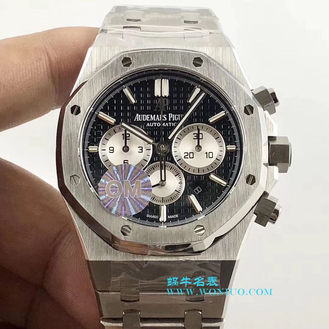 【OM一比一超A高仿手表】爱彼皇家橡树系列26331ST.OO.1220ST.02腕表 / AP139