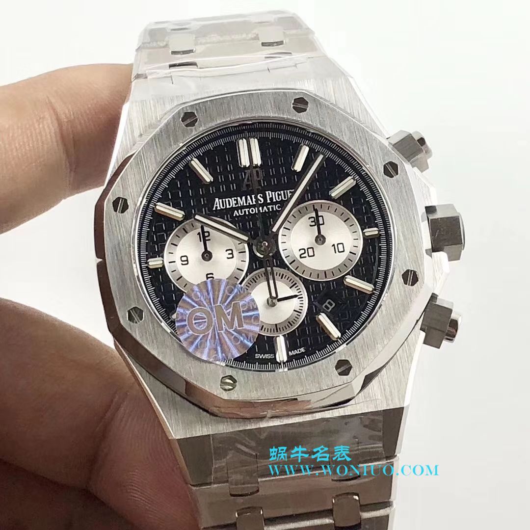 【OM一比一超A高仿手表】爱彼皇家橡树系列26331ST.OO.1220ST.02腕表 / AP139