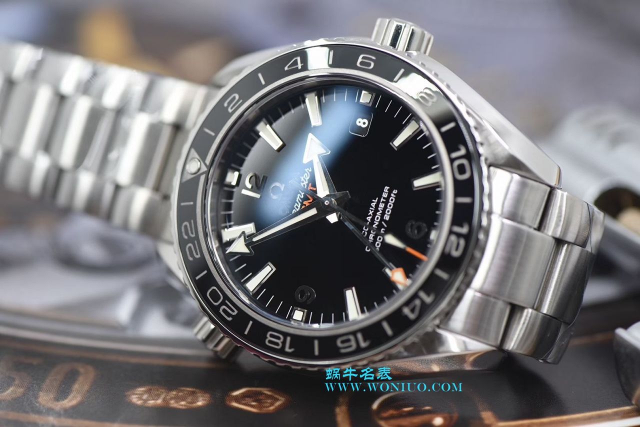 【VS一比一超A复刻高仿手表】欧米茄海马海洋宇宙600米系列GMT 232.30.44.22.01.001腕表 / M355