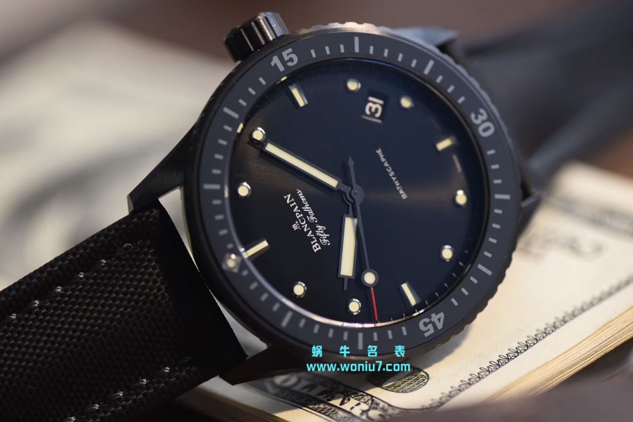 【GF一比一超A高仿手表】宝珀五十噚系列5000-1230-B52A腕表 / BP052