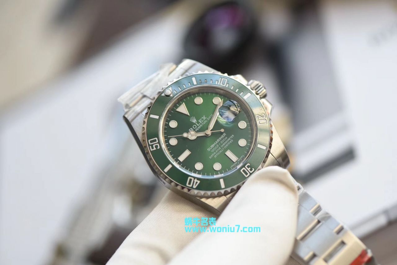 【NOOB厂V9版本904L不锈钢版本】劳力士潜航者型复刻高仿116610LV-97200 绿盘腕表(绿水鬼)、116610LN-97200 《黑水鬼》 / RCB199