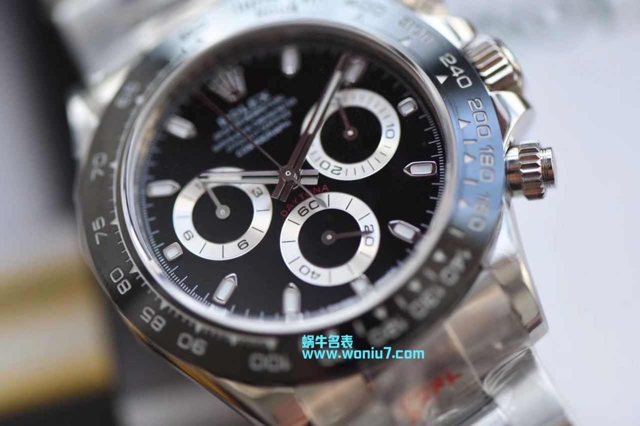 【N厂最新神作～原装结构4130迪通拿】一比一复刻高仿116500LN-78590陶瓷圈黑盘机械手表 / R218