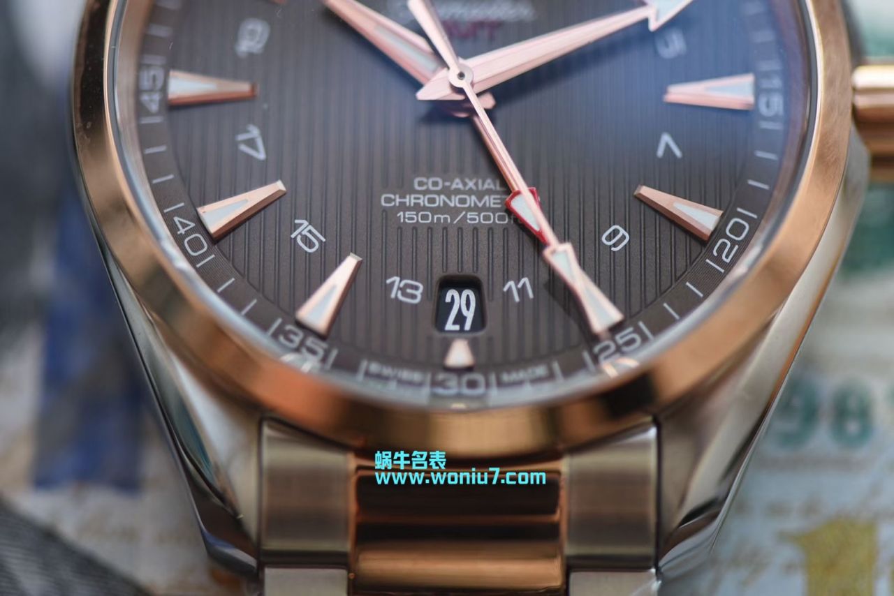 【VS一比一超A复刻高仿手表】欧米茄海马系列231.20.43.22.06.003 GMT腕表 / M359