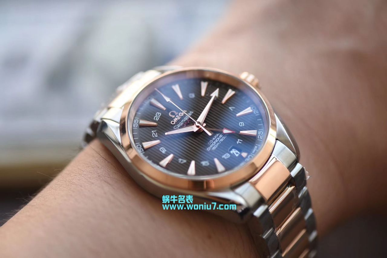 【VS一比一超A复刻高仿手表】欧米茄海马系列231.20.43.22.06.003 GMT腕表 / M359