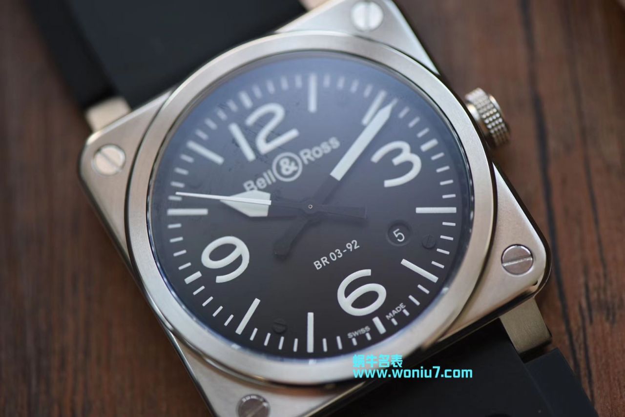 【BR一比一精高仿手表】柏莱士经典BR03-94腕表 BR03-94 / BR03-94