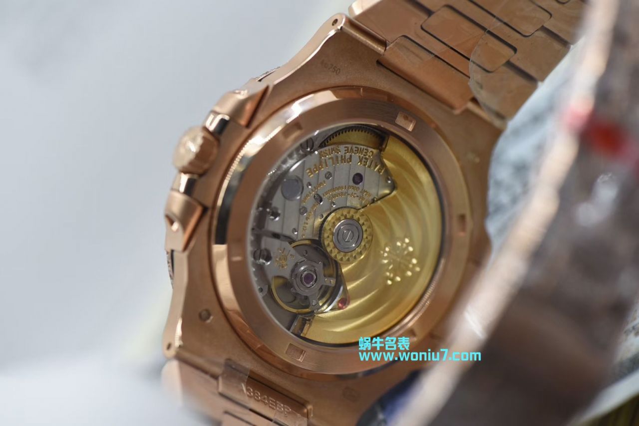 【PF一比一超A复刻高仿手表】百达翡丽运动系列5719/10G-010腕表(鹦鹉螺) 