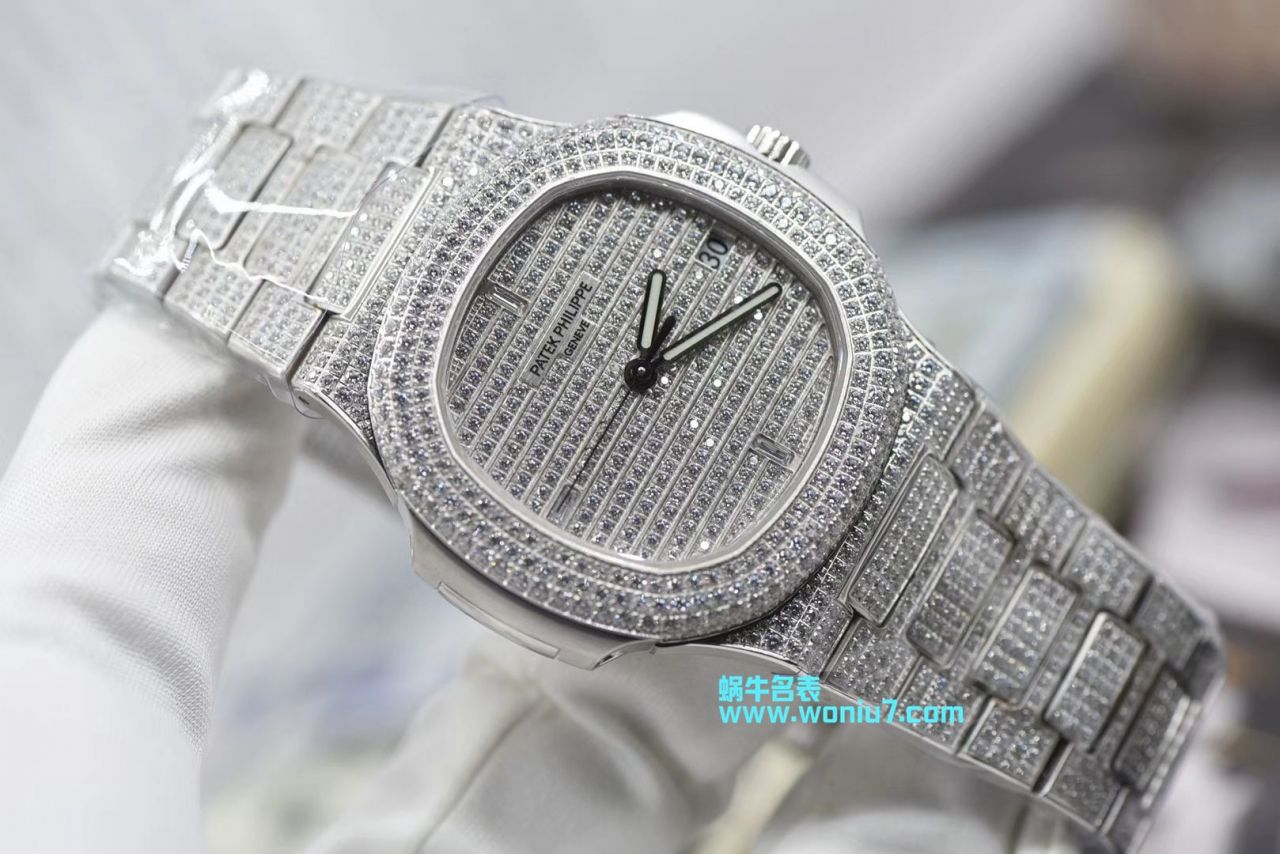 【PF一比一超A复刻高仿手表】百达翡丽运动系列5719/10G-010腕表(鹦鹉螺) 