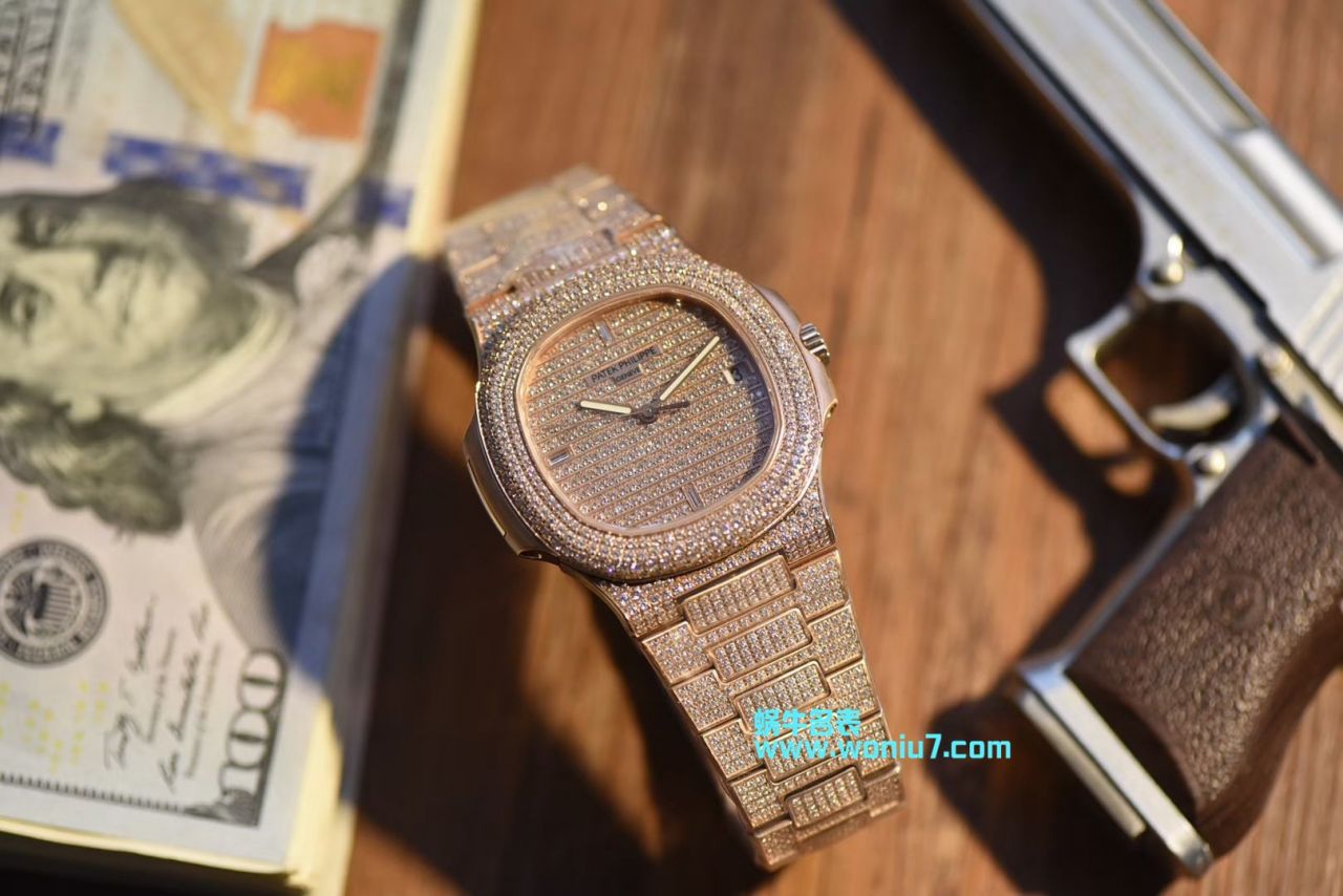 【PF一比一超A复刻高仿手表】百达翡丽运动系列5719/10G-010腕表(鹦鹉螺) 