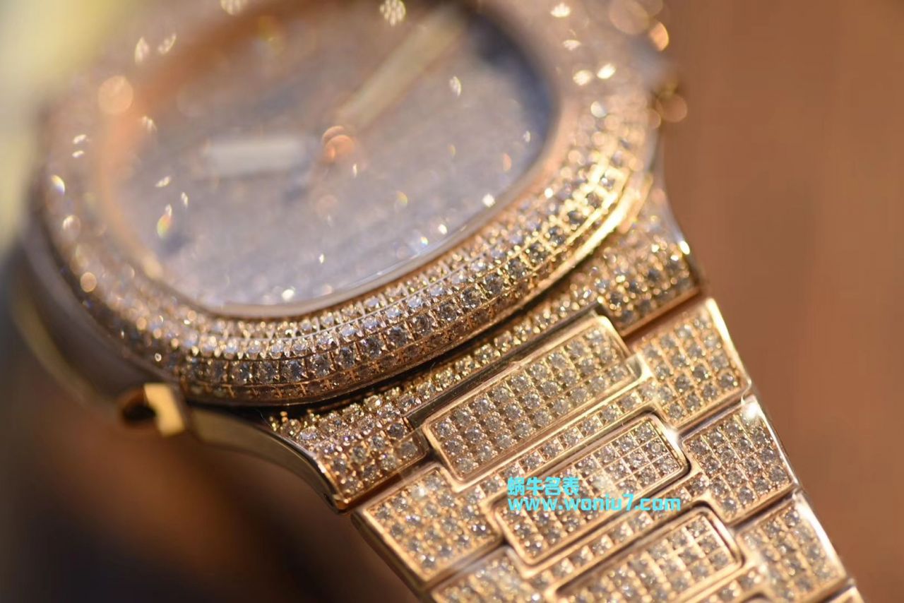 【PF一比一超A复刻高仿手表】百达翡丽运动系列5719/10G-010腕表(鹦鹉螺) 