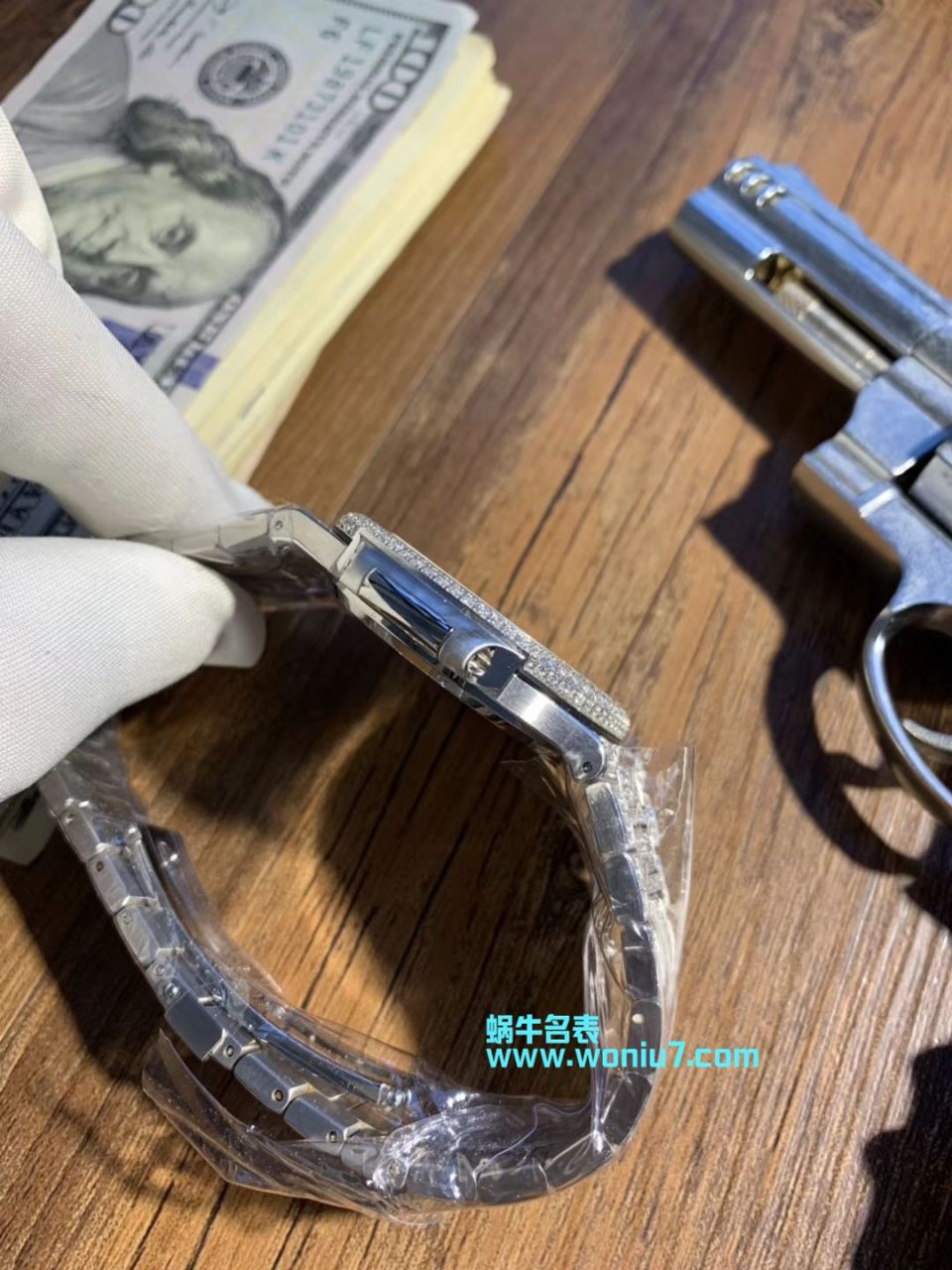 【PF一比一超A复刻高仿手表】百达翡丽运动系列5719/10G-010腕表(鹦鹉螺) 