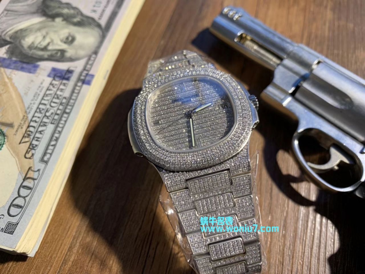 【PF一比一超A复刻高仿手表】百达翡丽运动系列5719/10G-010腕表(鹦鹉螺) 