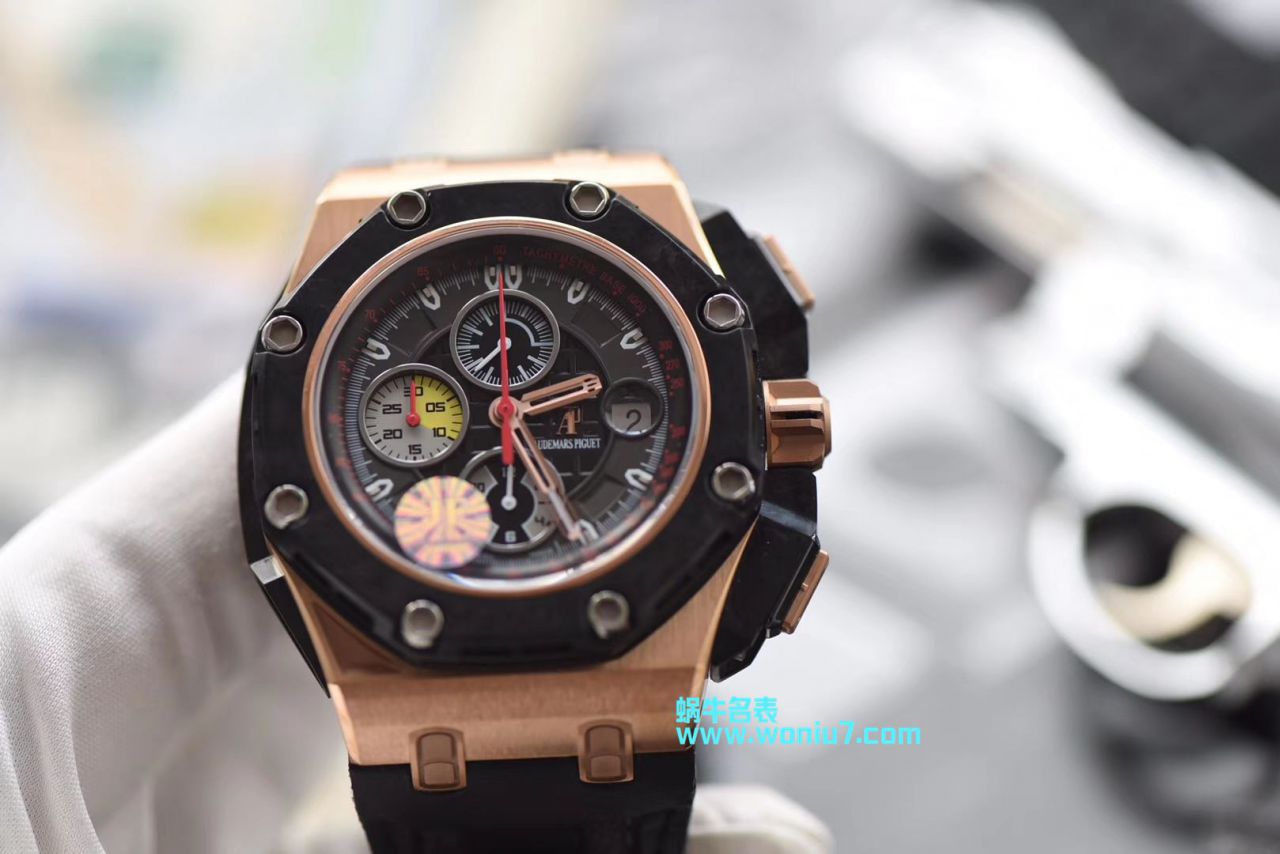 【JF厂超A复刻高仿】爱彼GP格林披治大奖赛限定版26290RO.OO.A001VE.01机械手表 / AP040