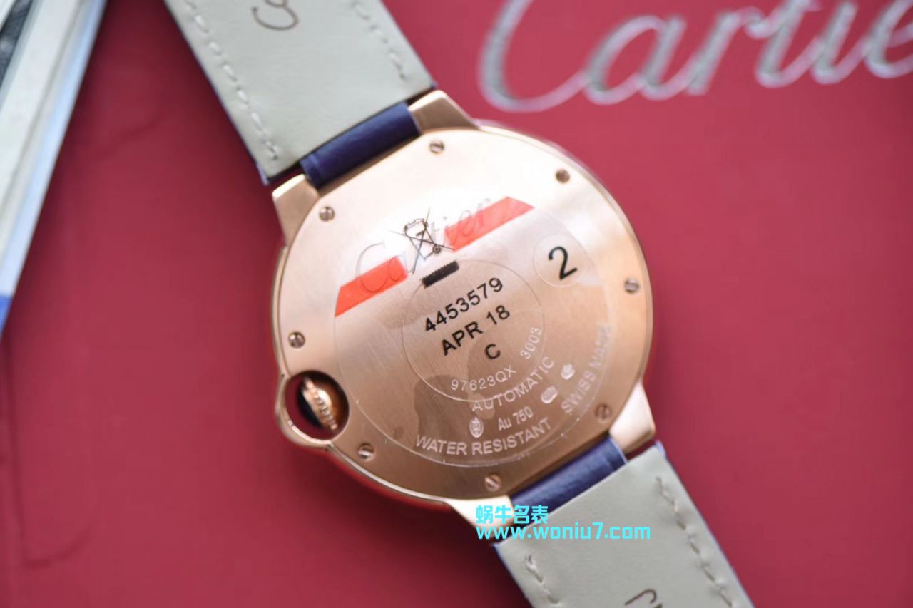 【V6一比一超A高精仿手表】卡地亚蓝气球系列WGBB0009腕表36毫米 / K166