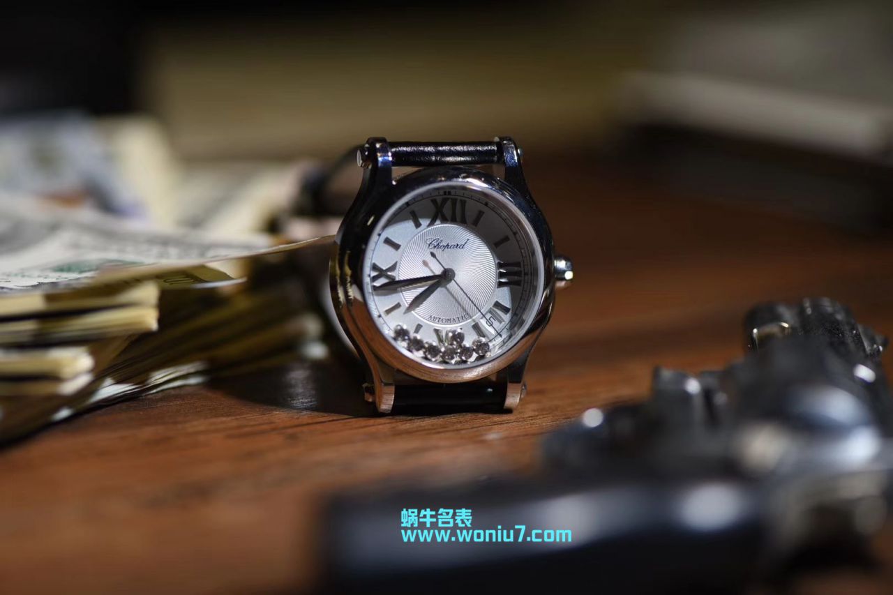 萧邦 HAPPY SPORT MEDIUM AUTOMATIC系列 278559-3001 顶级复刻高仿女士手表 / XB015