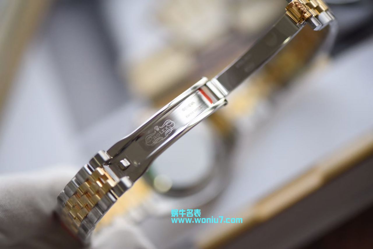 【包金款】劳力士女装日志型复刻高仿179173（条钉）279173（钻钉）香槟面腕表 / R250