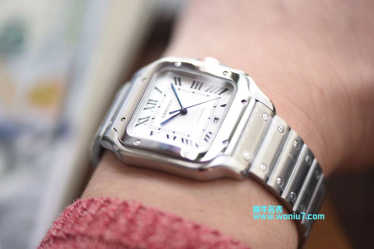 【KOR一比一超A高仿手表】卡地亚桑托斯山度士系列WSSA0009腕表 / K162