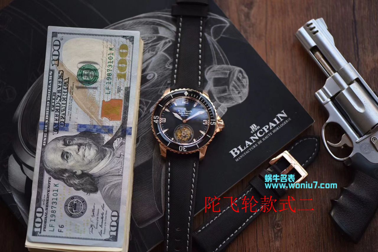 【JB一比一超A复刻高仿手表】宝珀五十噚系列5025-3630-52A陀飞轮腕表 / BP055