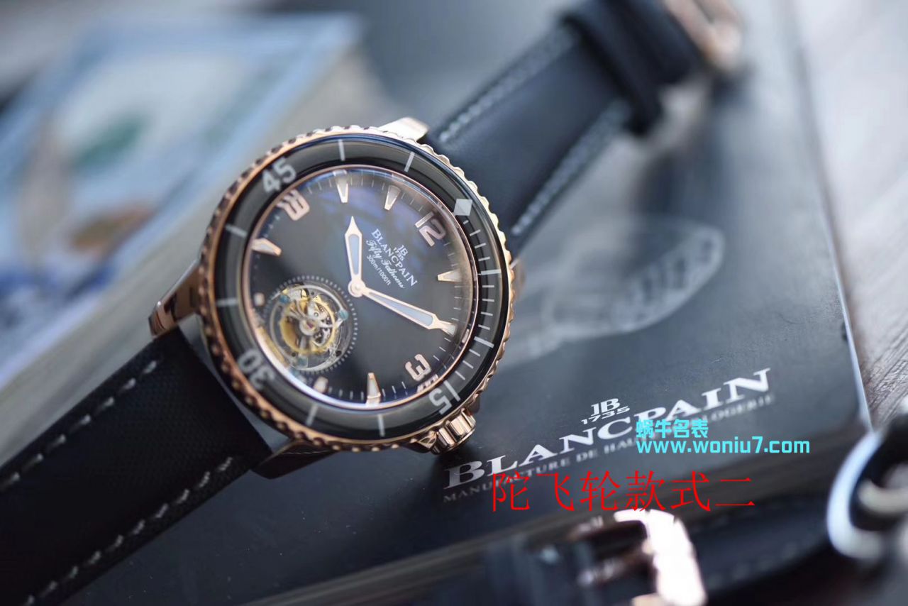 【JB一比一超A复刻高仿手表】宝珀五十噚系列5025-3630-52A陀飞轮腕表 / BP055