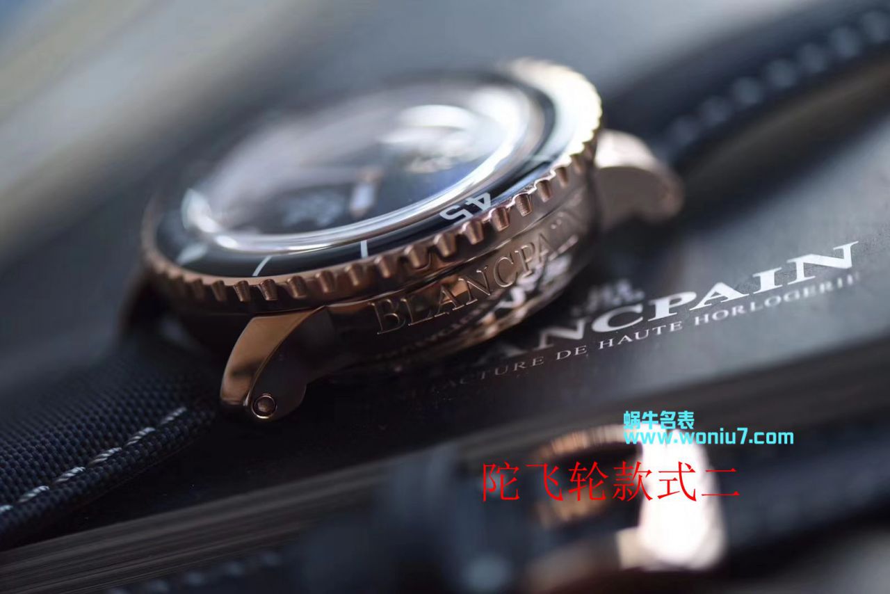 【JB一比一超A复刻高仿手表】宝珀五十噚系列5025-3630-52A陀飞轮腕表 / BP055