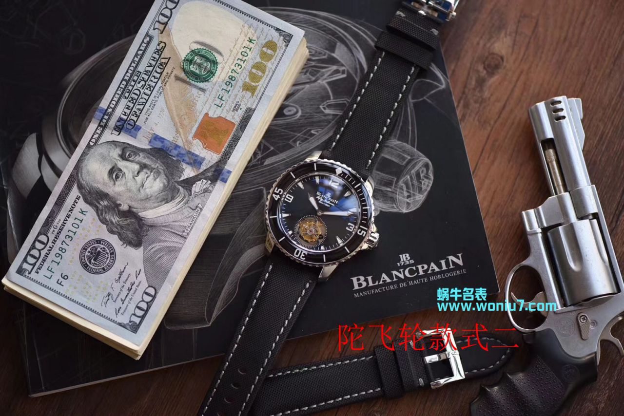 【JB一比一超A复刻高仿手表】宝珀五十噚系列5025-3630-52A陀飞轮腕表 / BP055