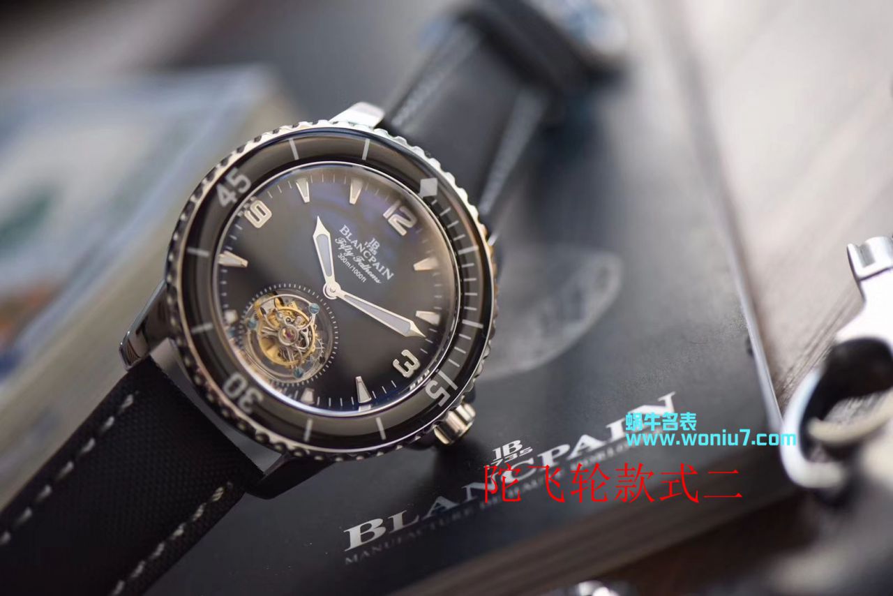 【JB一比一超A复刻高仿手表】宝珀五十噚系列5025-3630-52A陀飞轮腕表 / BP055