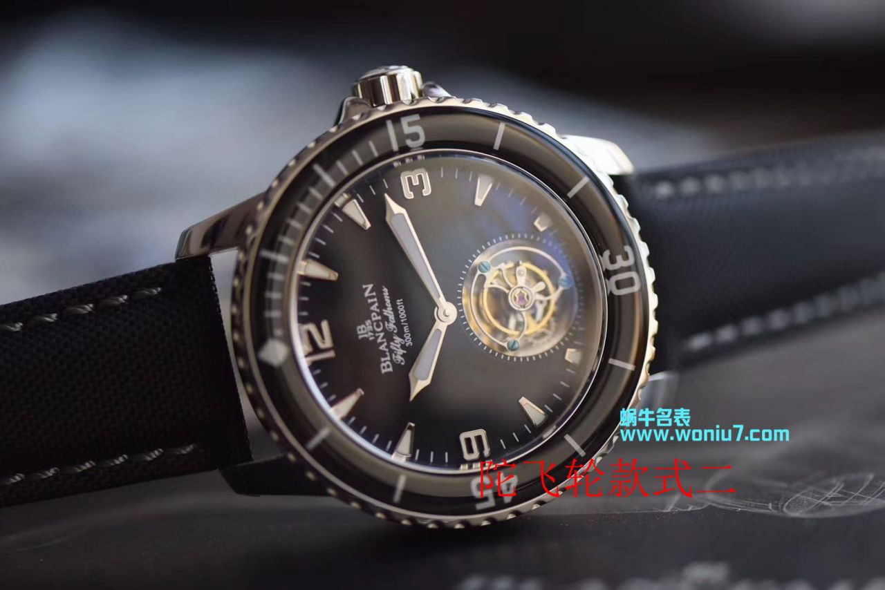 【JB一比一超A复刻高仿手表】宝珀五十噚系列5025-3630-52A陀飞轮腕表 / BP055