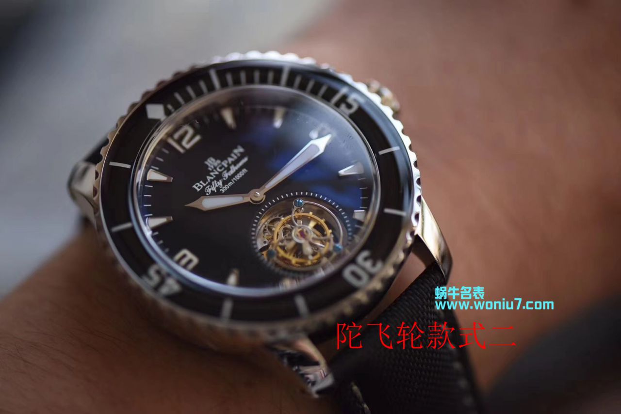 【JB一比一超A复刻高仿手表】宝珀五十噚系列5025-3630-52A陀飞轮腕表 / BP055