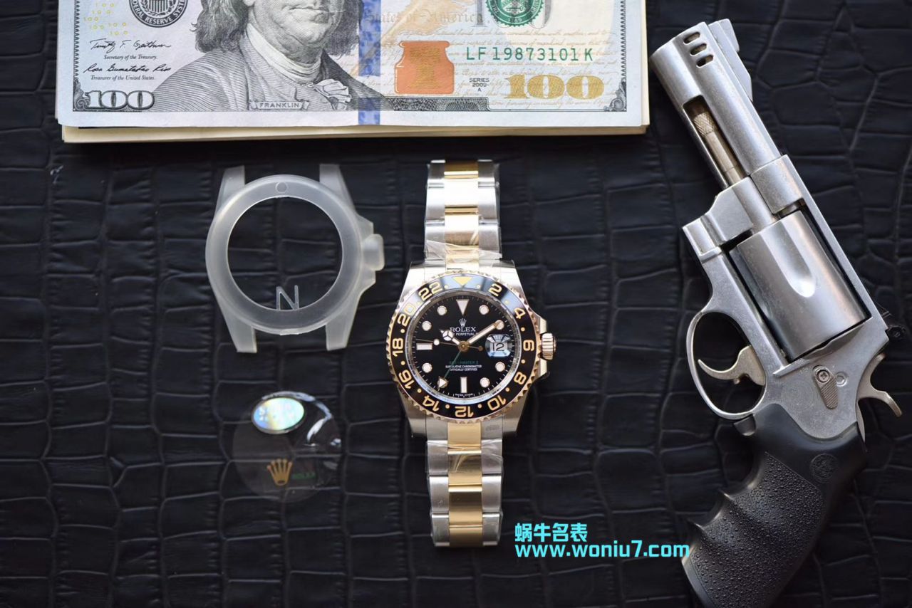 【N厂一比一超A高精仿手表】劳力士格林尼治型II系列116713-LN-78203包真金腕表 / R251