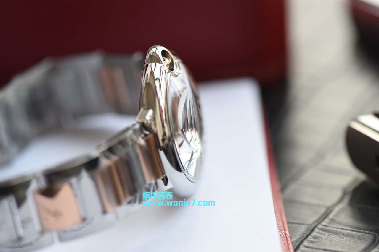 V6工厂～顶级复刻高仿蓝气球鼻祖工厂女装36MM直径间金石英款美艳天然贝母表面 / K171