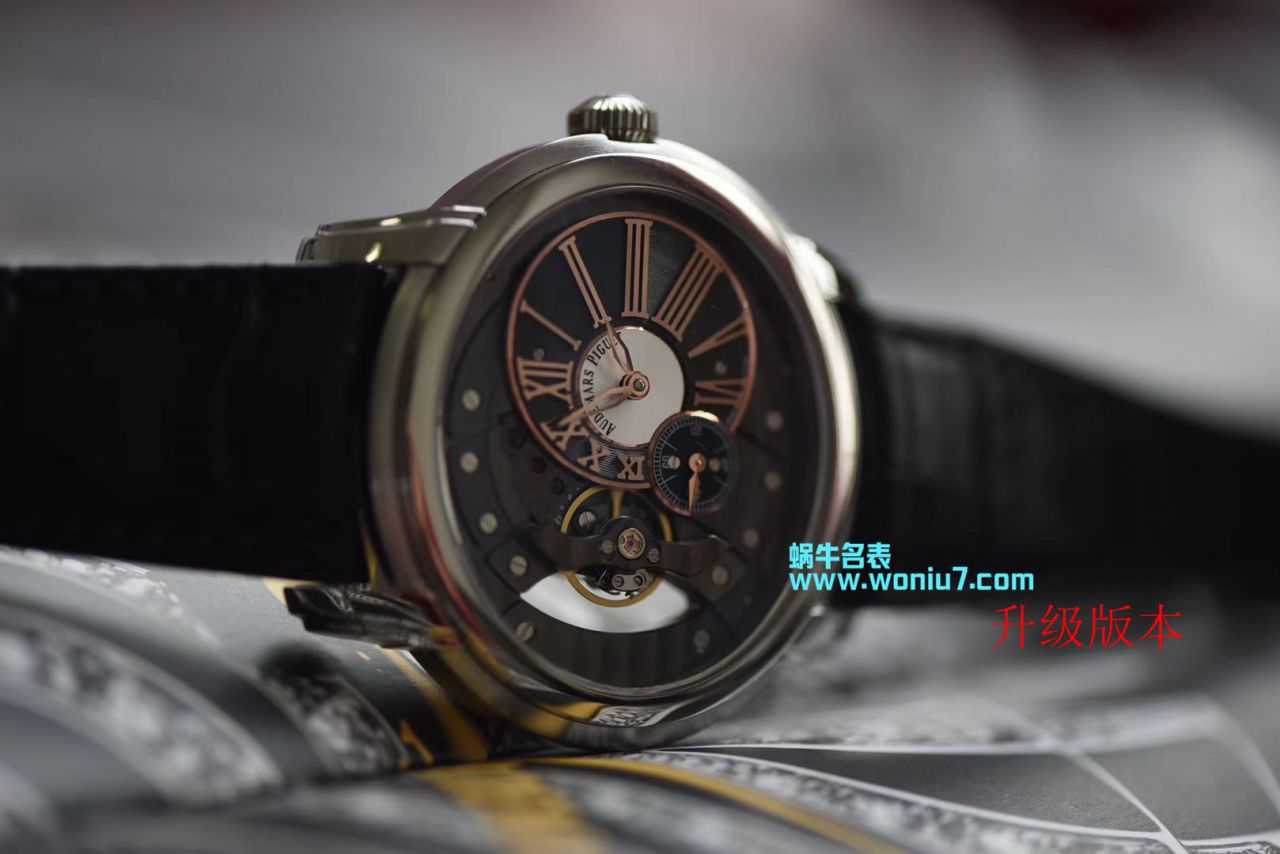 【V9一比一超A高仿手表】爱彼千禧系列15350OR.OO.D093CR.01、15350ST.OO.D002CR.01腕表 / AP135