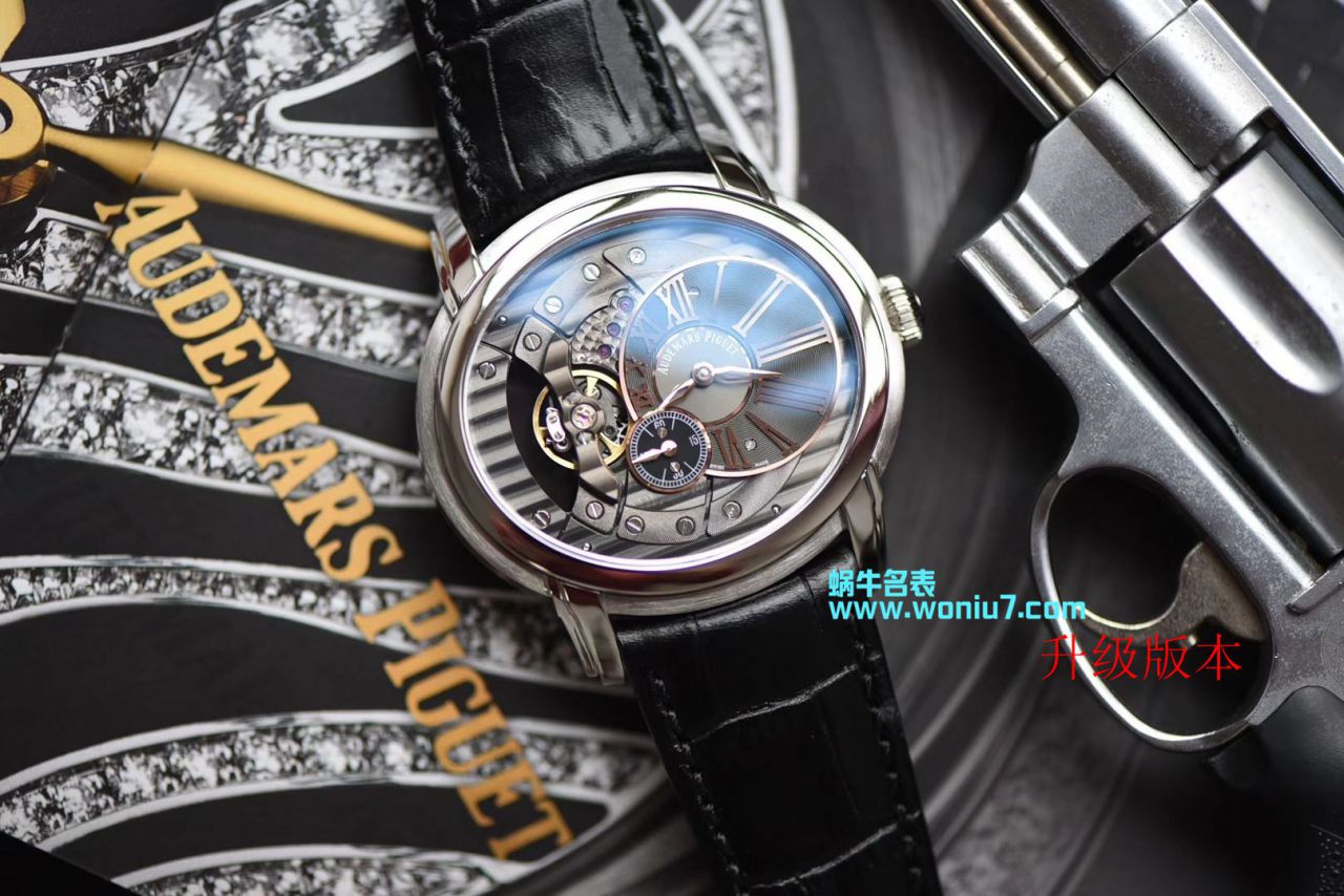 【V9一比一超A高仿手表】爱彼千禧系列15350OR.OO.D093CR.01、15350ST.OO.D002CR.01腕表 / AP135