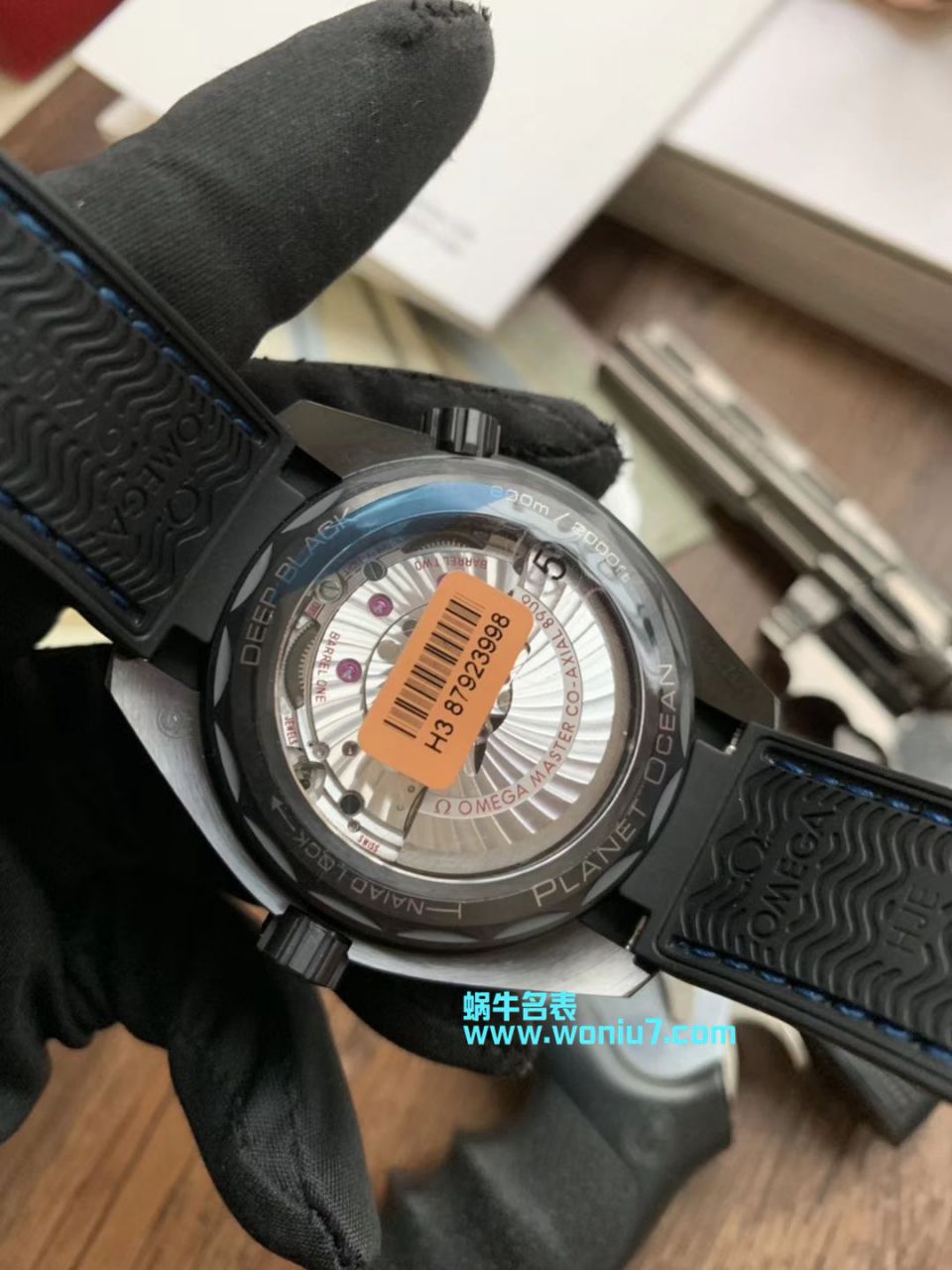 VS欧米茄全黑陶瓷海洋宇宙600米 “深海之黑”一比一超A高仿手表215.92.46.22.01.001腕表 / M370
