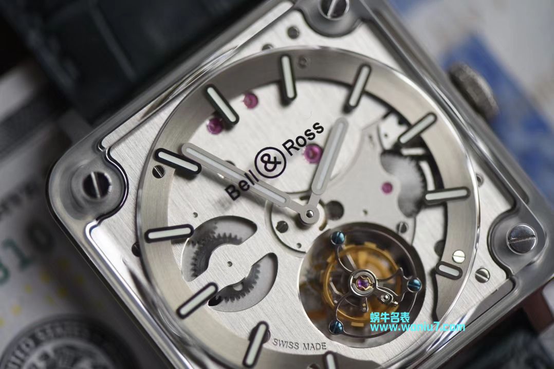 【BBR一比一超A高仿手表】柏莱士EXPERIMENTAL系列BRX2-MRTB-ST陀飞轮腕表 / BR-X2DM