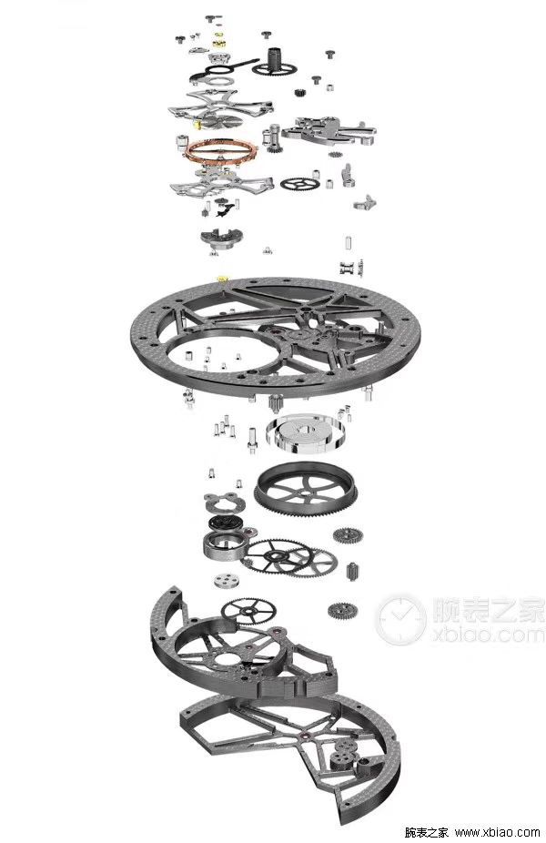【BBR一比一超A高仿手表】罗杰杜彼EXCALIBUR（王者系列）系列RDDBEX0393、RDDBEX0392陀飞轮腕表 / LJ028