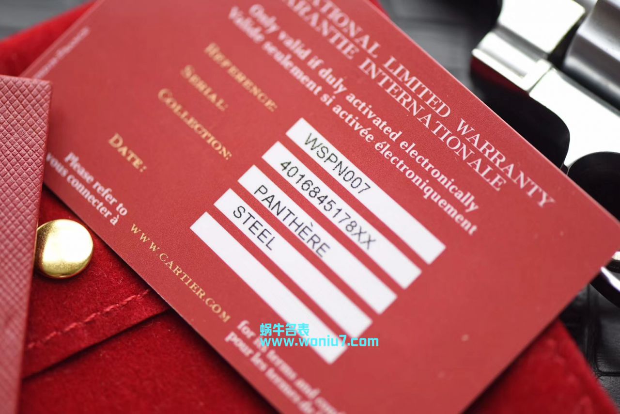 【8848F一比一超A高精仿手表】卡地亚猎豹PANTHÈRE DE CARTIER系列WSPN0007腕表女装 / K178
