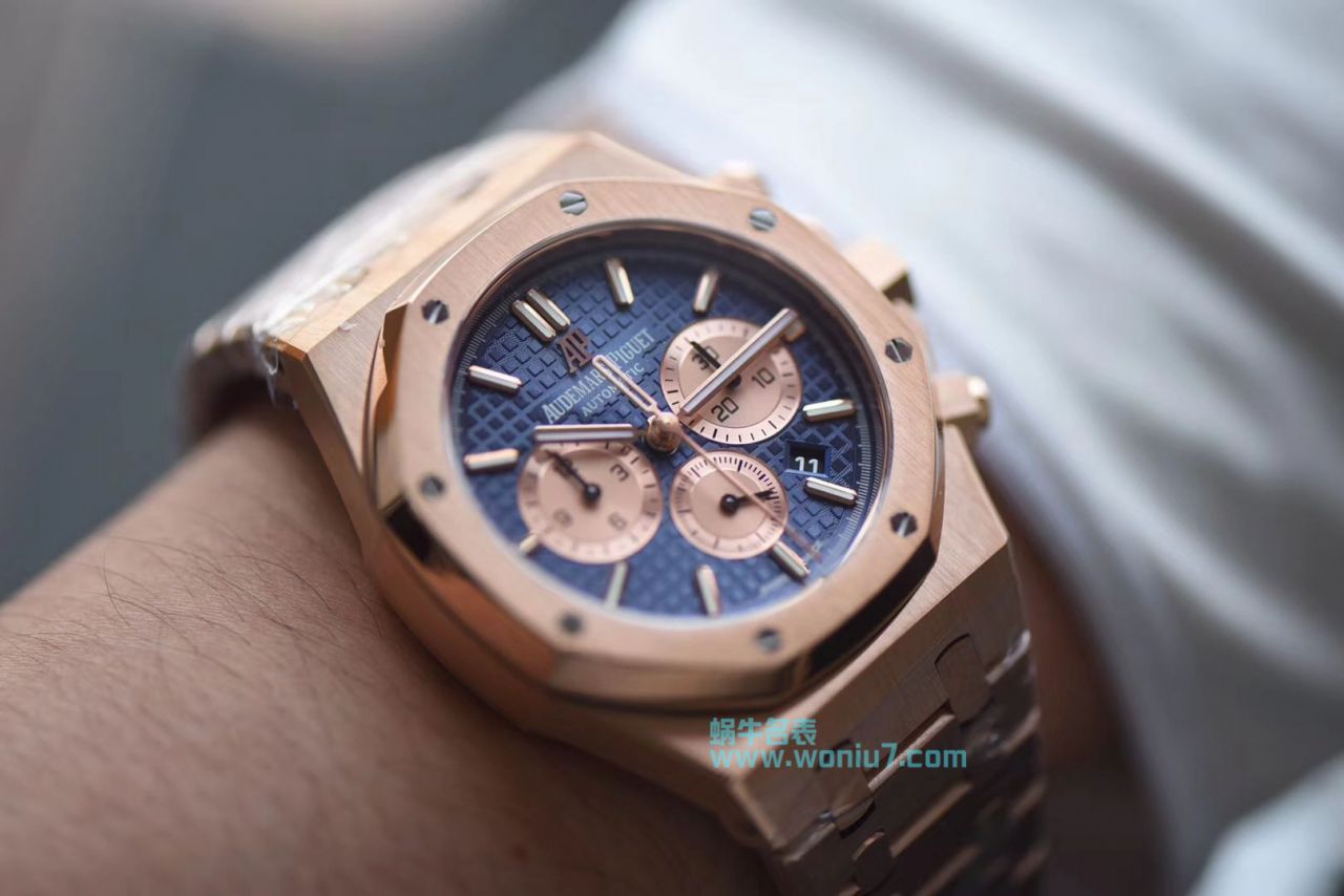 【OM一比一顶级复刻手表】爱彼皇家橡树系列26331OR.OO.1220OR.01腕表 / AP150